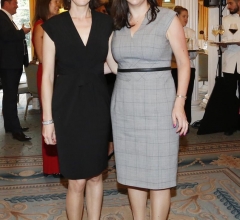 NO REPRO FEE 26/09/2018 National Recruitment Federation Fellowship event. Pictured are (LtoR) Sarah Kelly and Elaine Brady at the National Recruitment Federation Fellowship event in The Shelbourne Hotel. Photo: Sasko Lazarov/Photocall Ireland