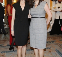 NO REPRO FEE 26/09/2018 National Recruitment Federation Fellowship event. Pictured are (LtoR) Sarah Kelly and Elaine Brady at the National Recruitment Federation Fellowship event in The Shelbourne Hotel. Photo: Sasko Lazarov/Photocall Ireland