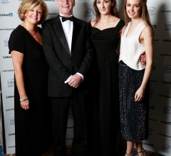 Barbara McGrath Tony Healy Olivia Keating and Ellen Keating at the NRF Awards