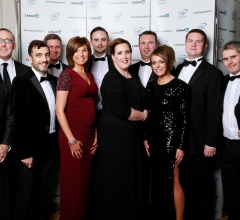 The team from TTM at the NRF awards